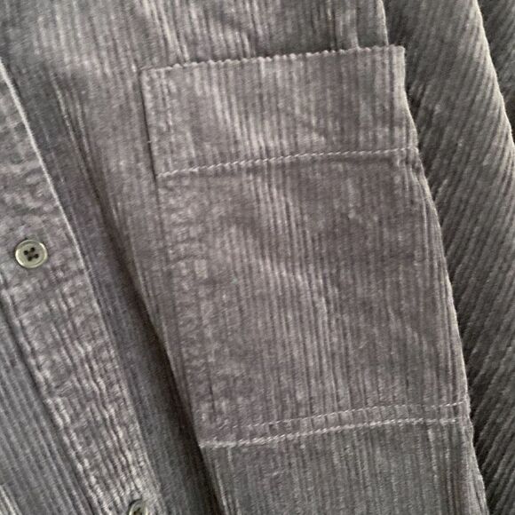 Madewell Variegated Corduroy Button-Up Shirt Size XXL NWT‎ - Picture 5 of 7